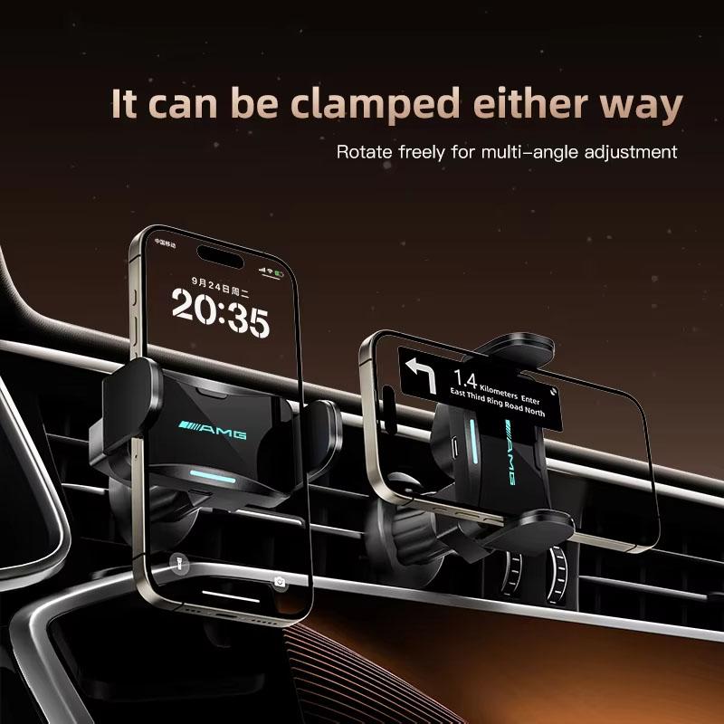 Mercedes Benz For Mercedes Benz AMG W203 W206 W220 W205 W211 W212 Car Specific Bracket Auto Navigation Phone Holder Tire Valve. WMG0