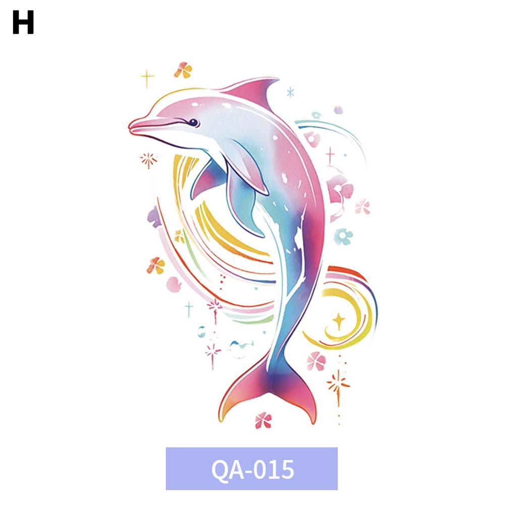 Красочные наклейки-тату с бабочками, водостойкие, долговечные, милые, японские, дофаминовые, смываемые татуировки G1S6