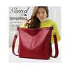 New Women's One Shoulder Messenger Bag Soft Leather Small Square Bag