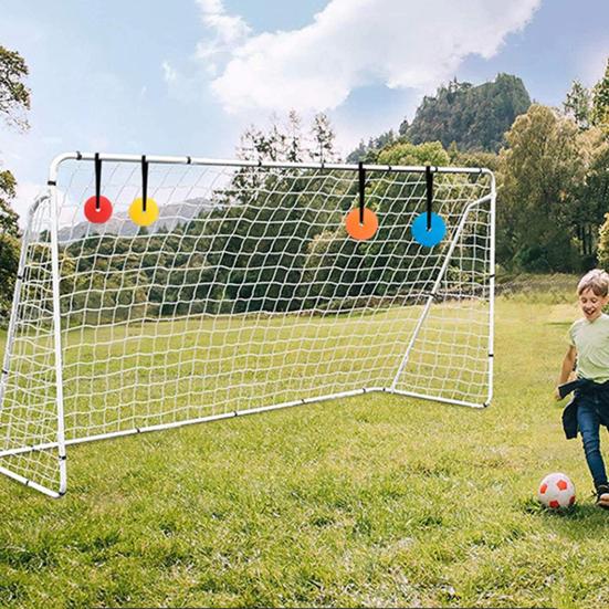 Футбольная мишень для ударов, плоские конусы, футбольная/хоккейная мишень для ударов с регулируемыми лентами, спортивная мишень, реактивная тренировка ловкости