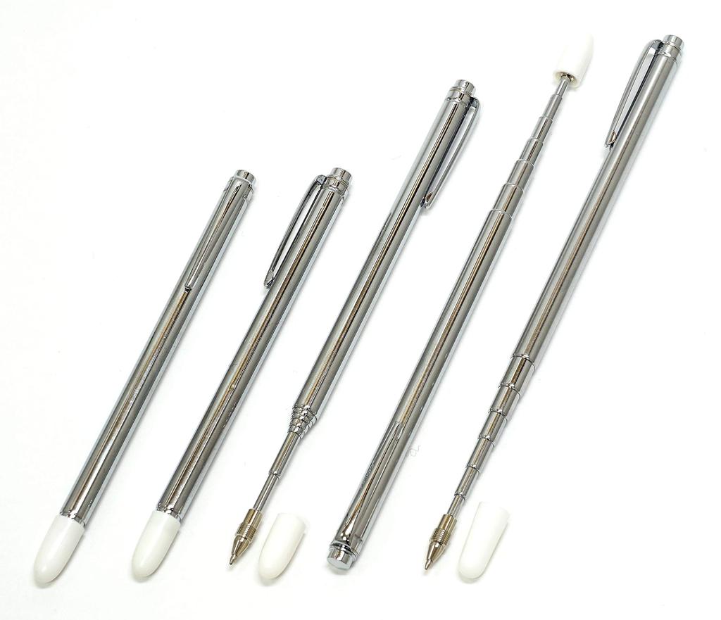 2 пенала из зернистой коровьей кожи шоколадного цвета с металлическим стержнем и вращающейся шариковой ручкой в обертке из натуральной кожи Director Set Black