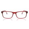 Full Rim Square Matte Burgundy Smartbuy Collection Graslands Cp122h Fashion Unisex Eyeglasses