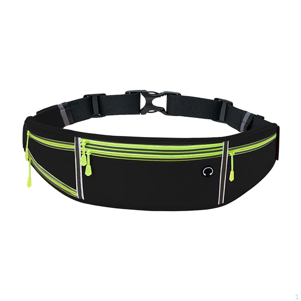 Running Belt Jogging Bag Fanny for Women Men Water Bottle Holder, Waist Pack Travel
