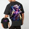 Футболка с графическим принтом Аниме One Piece Луффи Мужская Женская с коротким рукавом 2026 Летняя Мода Уличная Повседневная Харадзюку Y2k Топы