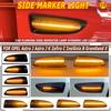 LED Dynamic Turn Signal Light Side Marker Lamp Blinker For Opel Vauxhall Astra J K Crossland X Grandland Insignia B Zafira C