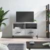 VidaXL TV Stand Concrete Grey 80x36x50 Cm Engineered Wood 828984