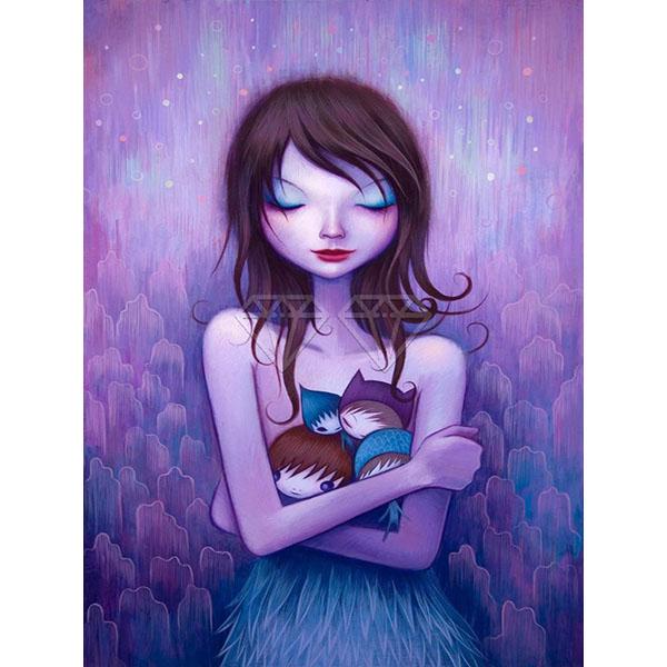 5D DIY Алмазная картина Набор Свежий комикс Красота Искусство Алмазная вышивка Стразы Украшения для дома