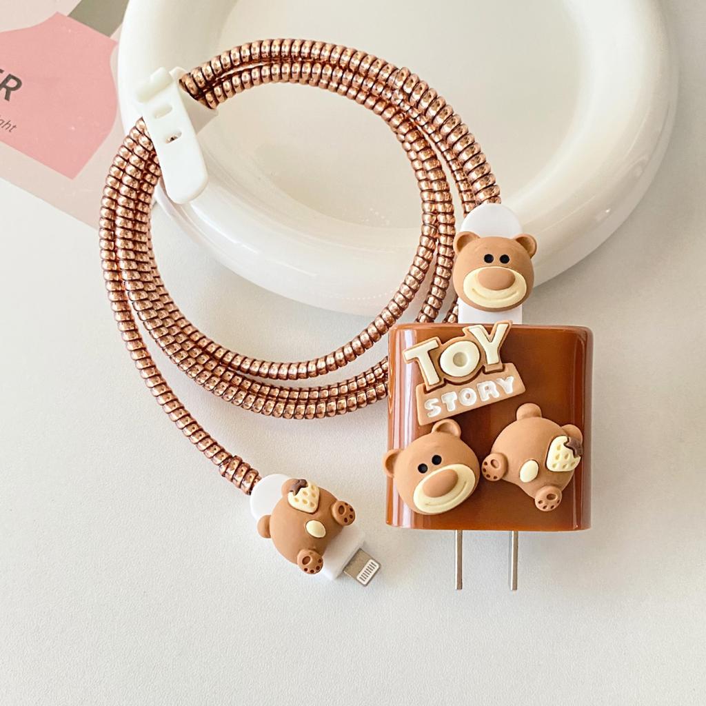 Зарядное устройство Защитный чехол Кабель для передачи данных Намоточный трос