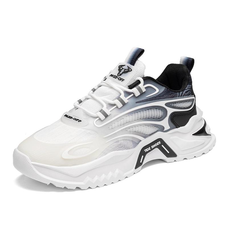 Fashion Fashion Mesh Surface Light Casual Sports Shoes Summer Men's Breathable Vulcanized Shoes Walking Running Work Men's Shoes