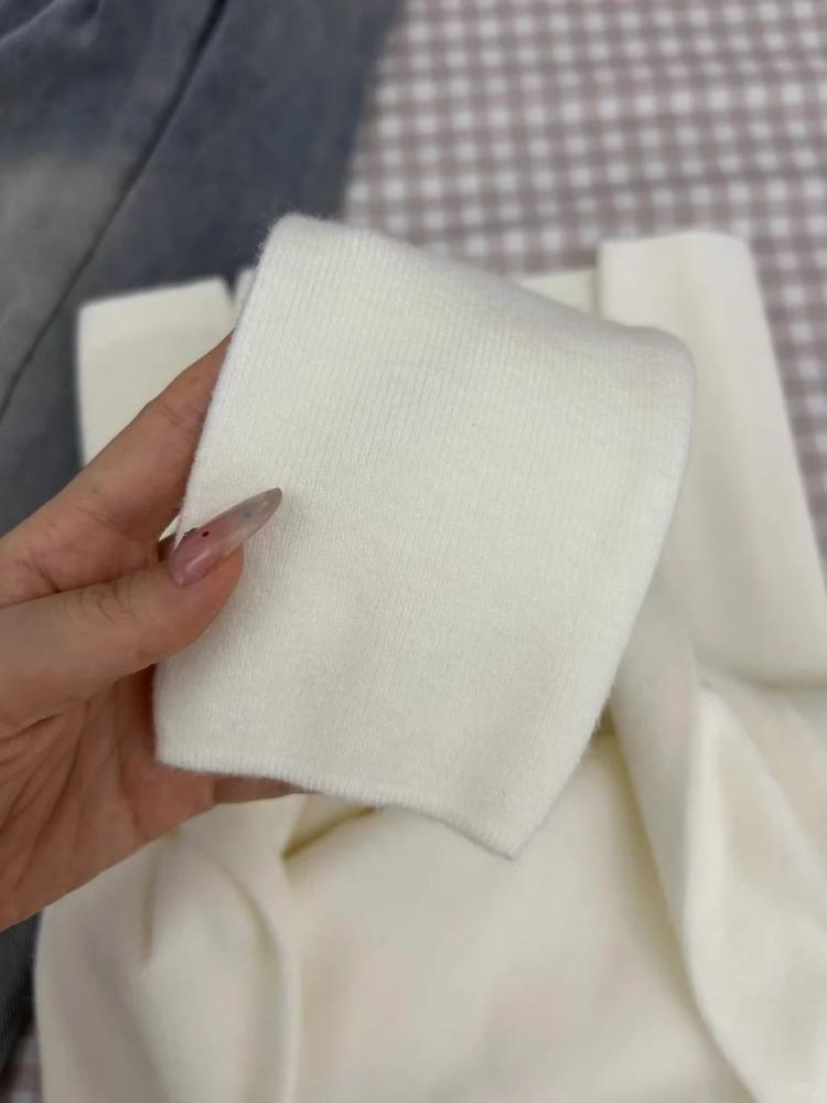 Повседневная водолазка с длинными рукавами, трикотажная базовая рубашка, женская зимняя осенняя однотонная тонкая теплая кофта в корейском стиле, простые топы, нижнее белье