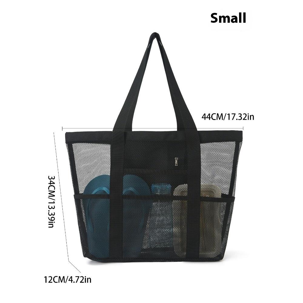 Пляжная сумка большой вместимости, сетка для игрушек, сумка для плавания, многофункциональная дорожная наплечная пляжная сумка, сумка для хранения купальника