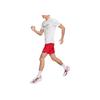 Nike Мужская футболка с логотипом, круглым вырезом и короткими рукавами, топ Белый HJ3660-100