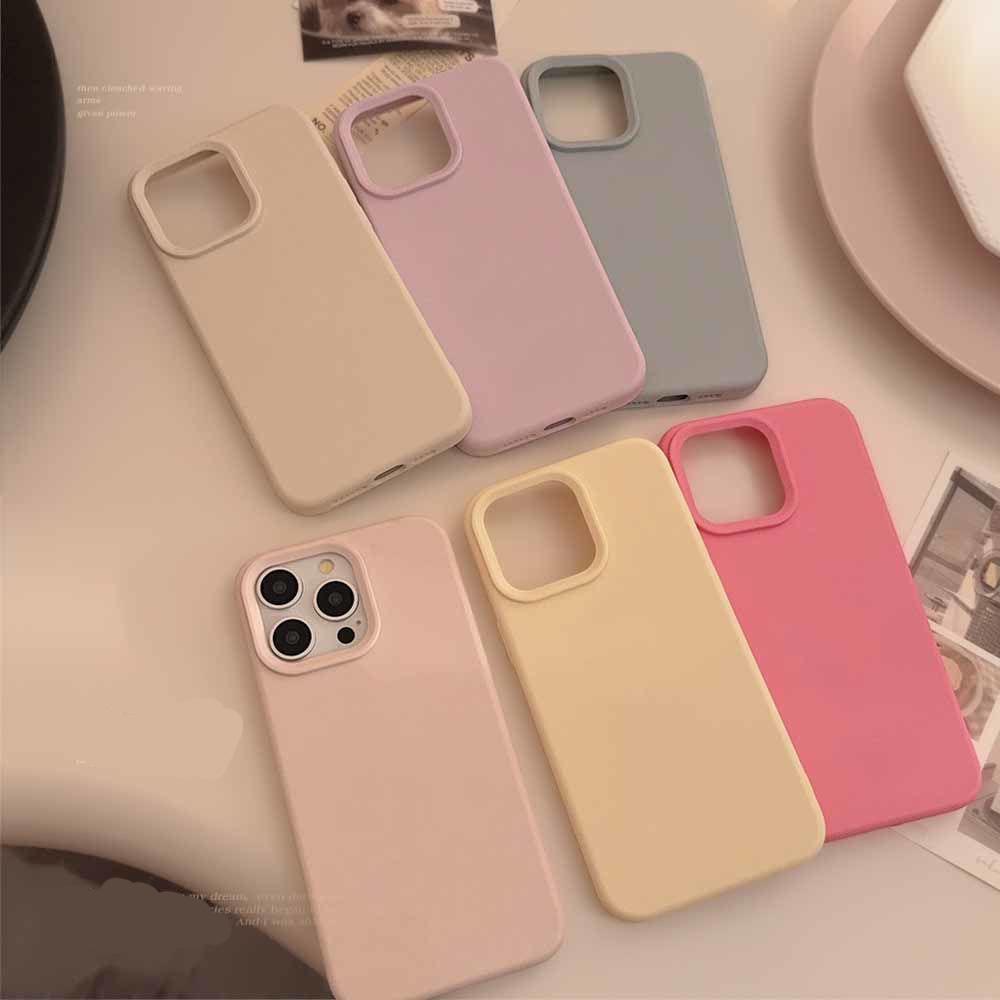 Multi-color Apple Original 16 Pro Max Phone Case, Soft Silicone for Apple 16 15 14 13 12 Full Wrap Shockproof, Anti-slip Phone Case