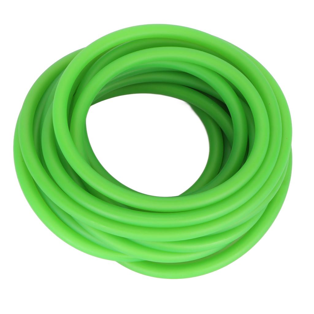 5m   Accessories Natural Latex Band Latex Resilient   Tube for Catapult Outdoor Hunting Fluorescent Green