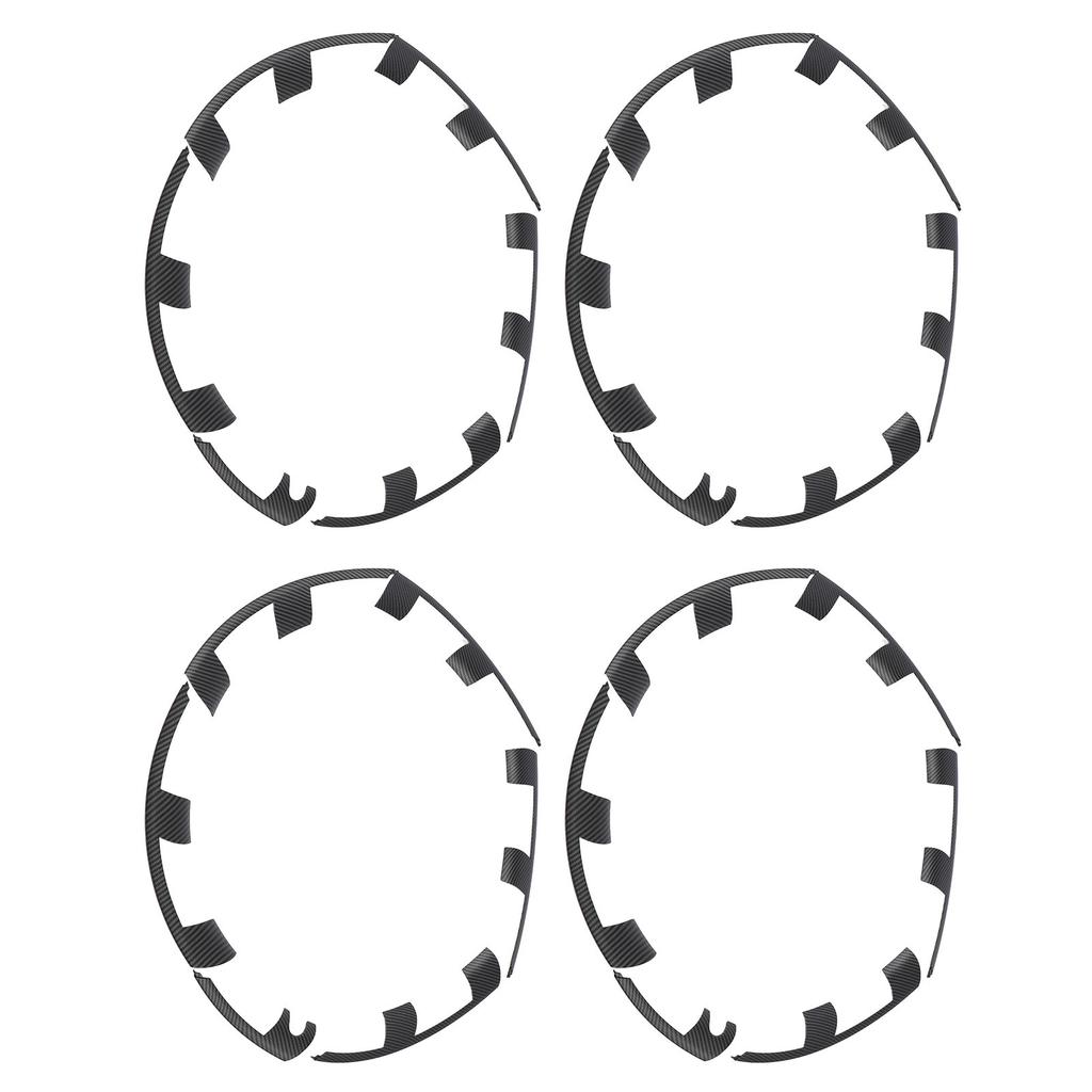 21 Inch Wheel Rim Protector Guard Scratch Resistant Hubcap Rim Patch Replacement for Performance