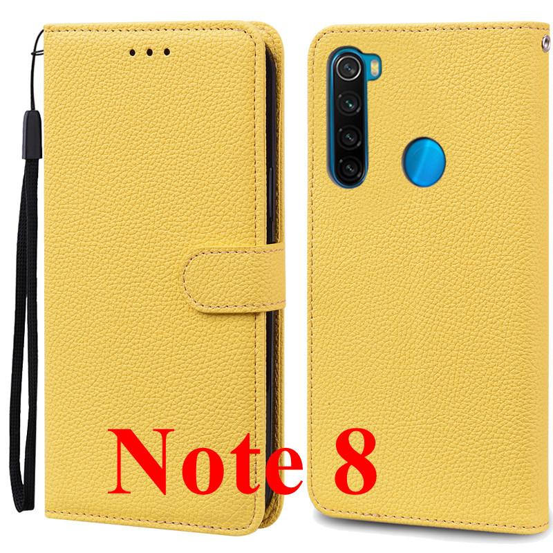 For Xiaomi Redmi Note 8 Pro Case Silicon Leather Wallet Phone Case for Redmi Note 8 Case Redmi Note 8 Pro Flip Case Coque Fundas