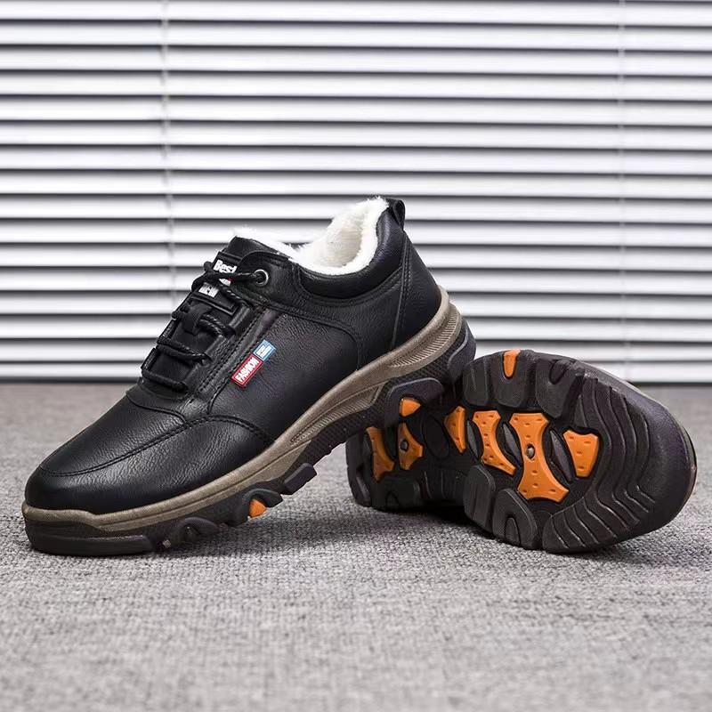 Походная обувь для активного отдыха, износостойкая, ветрозащитная и теплая мужская спортивная обувь, осенне-зимние хлопковые туфли, повседневная обувь, мужская обувь