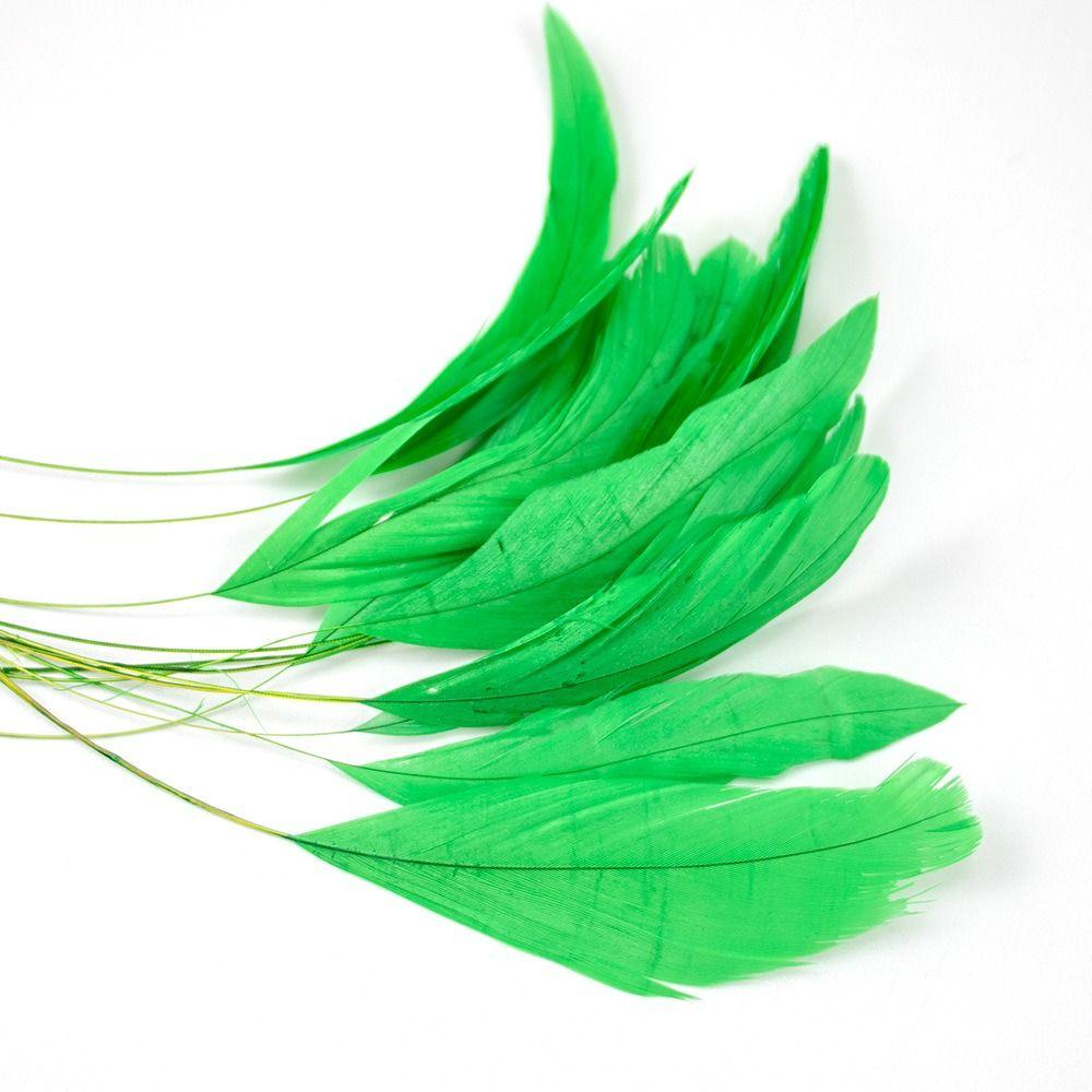 10Pcs 25-30cm Length Rooster Feather Natural Feather Clothing Accessories Feathers Party Carnival