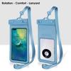 Подводный Сухой чехол Водонепроницаемый Большой емкости Прозрачный 30м Смартфон Универсальная Водонепроницаемая Сумка