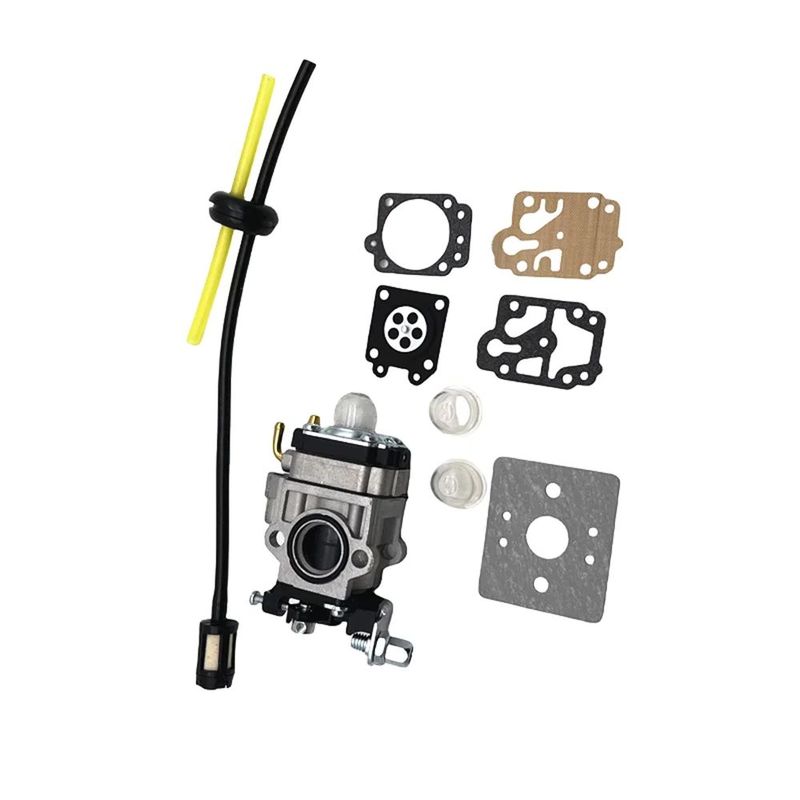 15mm Carburetor Kit for Engine 40-5 44-5 For Brushcutter 4c 49cc 52cc Strimmer Cutter Chaaw Carb Accessories
