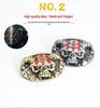 Cowhide Men's Belt - Personalized Barber Stylist Exclusive with Clown Skull Design
