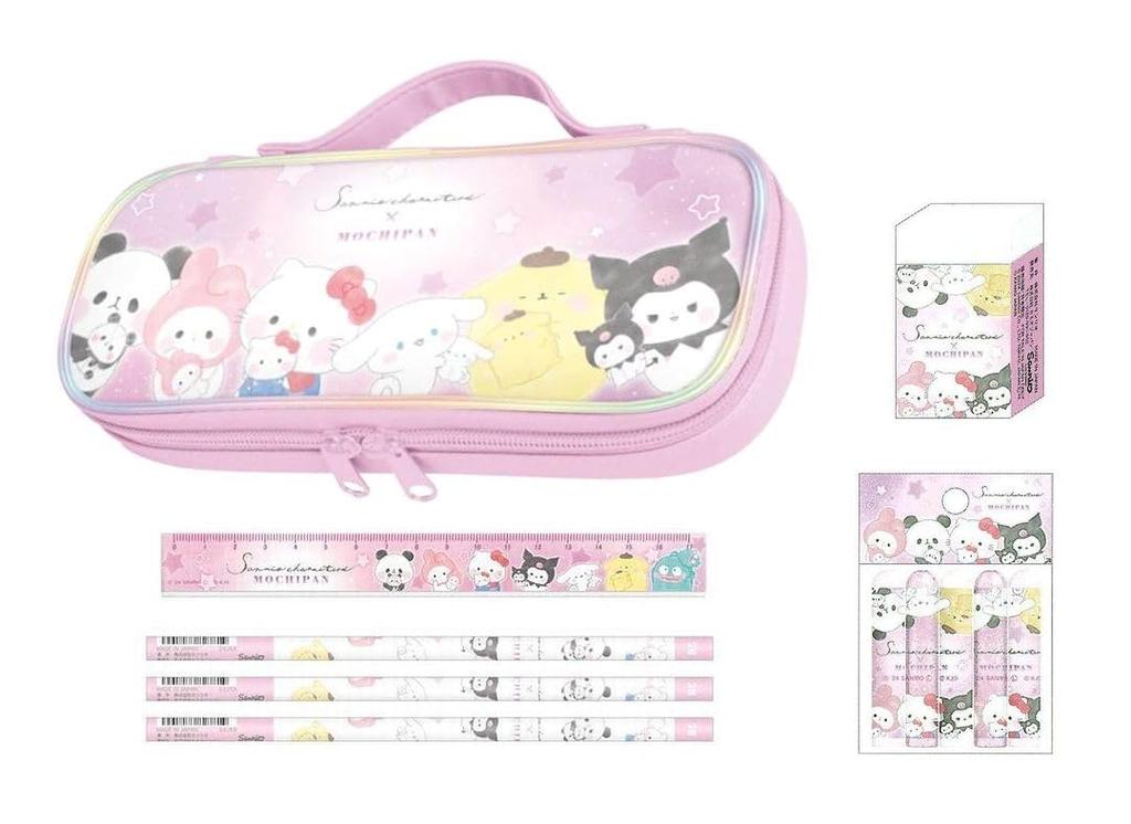 Девочка начальной школы 1 класс Sanrio x Mochipan набор канцелярских принадлежностей 2B карандаш для письма В школу поступление в детский сад новый учебный год девочка