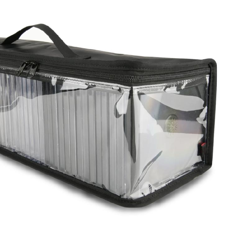 Многоцелевой Альбом для CD Органайзер Кейс Большая Вместимость Прозрачное Окошко Защитные Чехлы-Конверты для Хранения 50 Дисков Путешествия