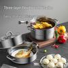 COOKER KING 304 Stainless Steel 3-Layer Steamer Pot