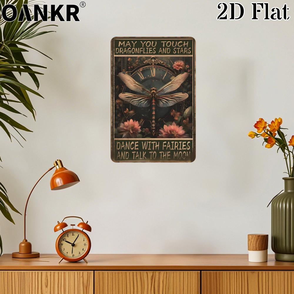 Vintage Garden Art Poster Metal Tin Sign Ideal Gift x Inch Metal Signs for Backyard Bedroom Home Wall Decor Accessories