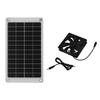 Solar Exhaust Fan IP67 Waterproof 10W 12V Solar Panel Ventilation Fan for Chicken Coop Shed Pet