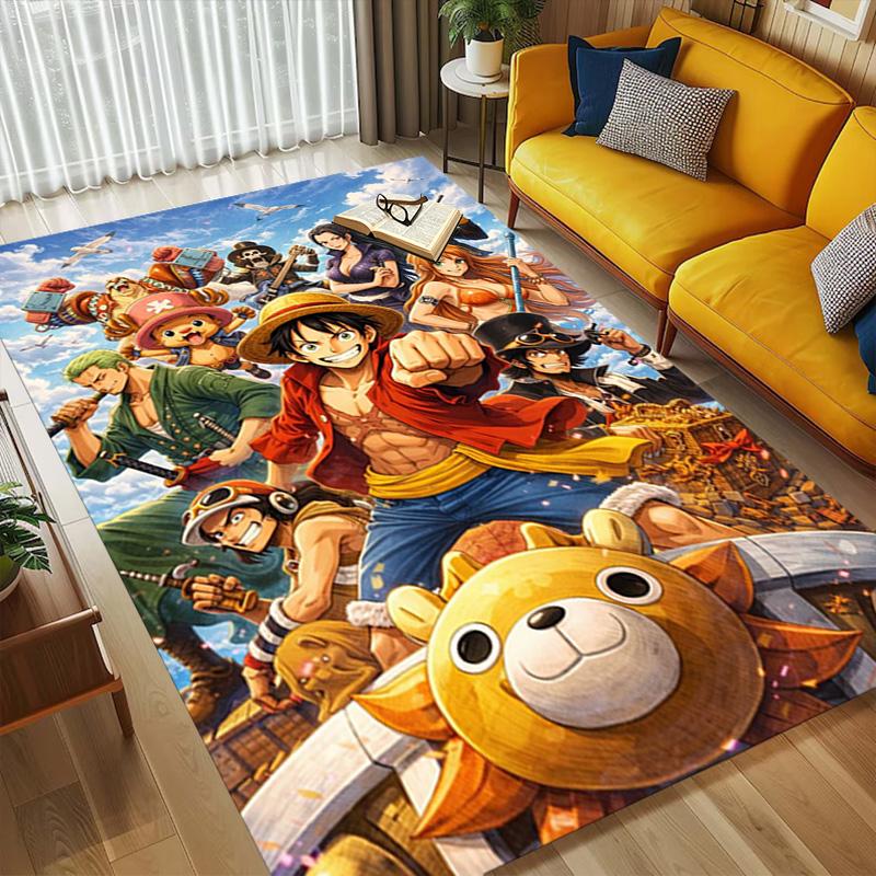 O-One Piece Area Rug Carpet For Bedroom Game Playroom Living Room Nonslip Sofa Office Home Decor Doormat Christmas Gift C3133