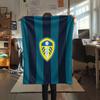 1PC Leeds United Patterned Flannel Blanket Suitable For All Seasons for Home Decor Warmth and Comfort Gifts Holiday Present