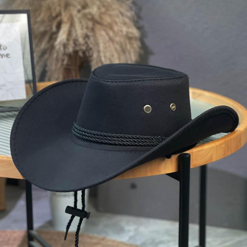 Ковбойская шляпа в западном стиле Летняя уличная Синьцзянский туризм Тень Дали Солнцезащитная шляпа Женская шляпа для альпинизма Мужская шляпа Пустынное шоссе