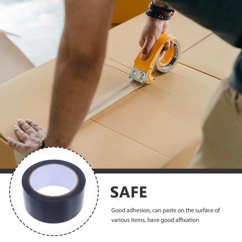 Dark Blue Waterproof Single-Sided Cloth Duct Tape 5cmx1 Strong Adhesive Electrical Equipment Carpet Floor Repair Masking DIY