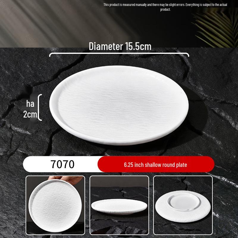 Набор из миски для риса и блюдца для соуса в стиле меламиновой керамики