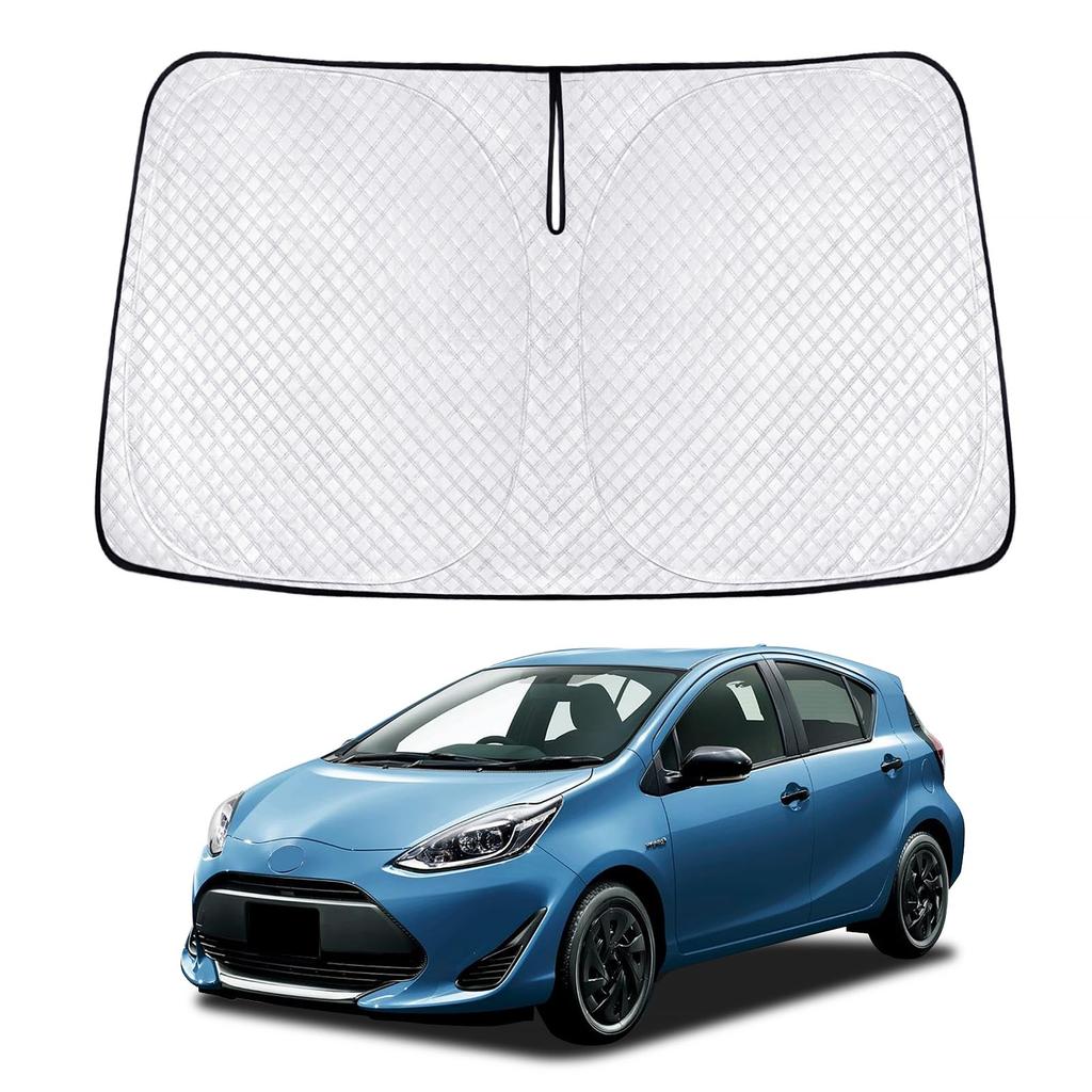 New Aqua Windshield Car Shade UV Car Privacy Custom Part (10 Series) NHP10/NHP10H Sunshade, Vehicle-Specific Sunshade, Shade, Curtain, Protection,