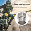 Соединитель выхлопной трубы с внутренним диаметром 3 дюйма на наружный диаметр 4 дюйма, нержавеющая сталь, адаптер для выхлопной трубы мотоцикла, редуктор, коррозионная стойкость, модифицированная деталь