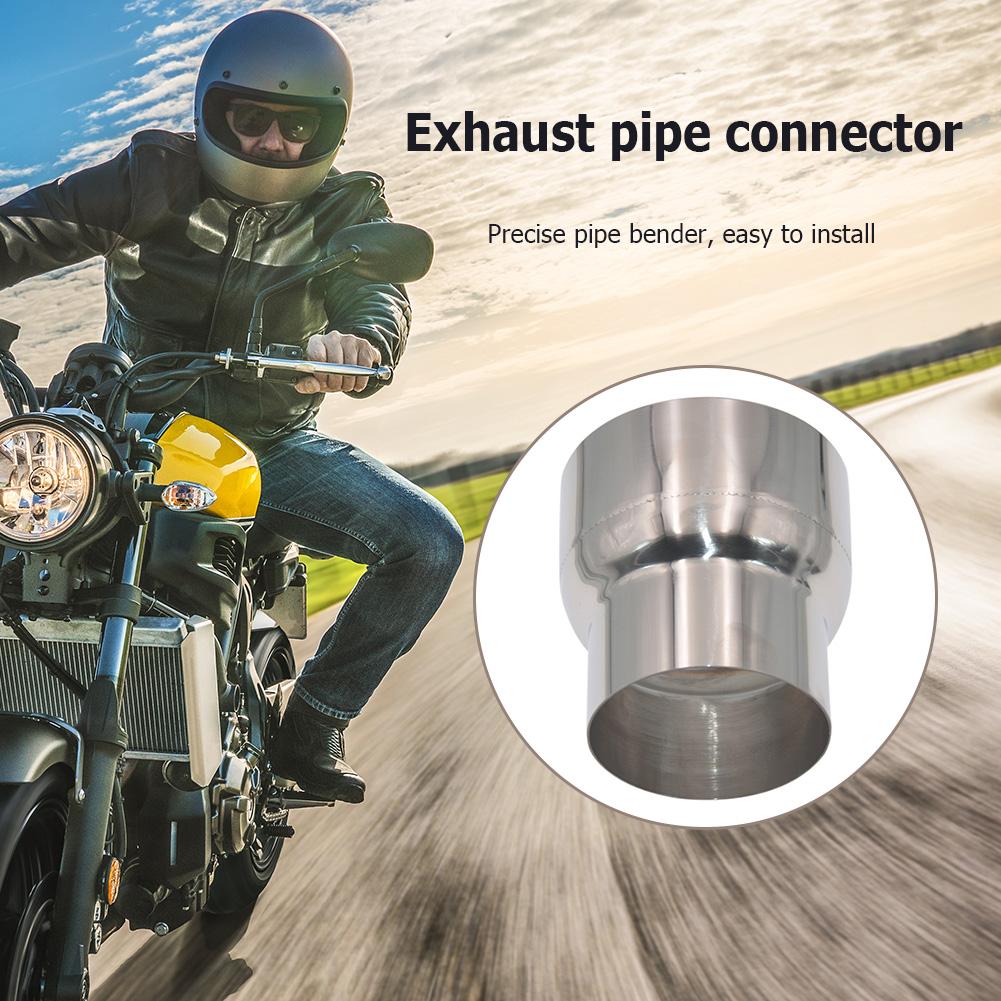 Соединитель выхлопной трубы с внутренним диаметром 3 дюйма на наружный диаметр 4 дюйма, нержавеющая сталь, адаптер для выхлопной трубы мотоцикла, редуктор, коррозионная стойкость, модифицированная деталь