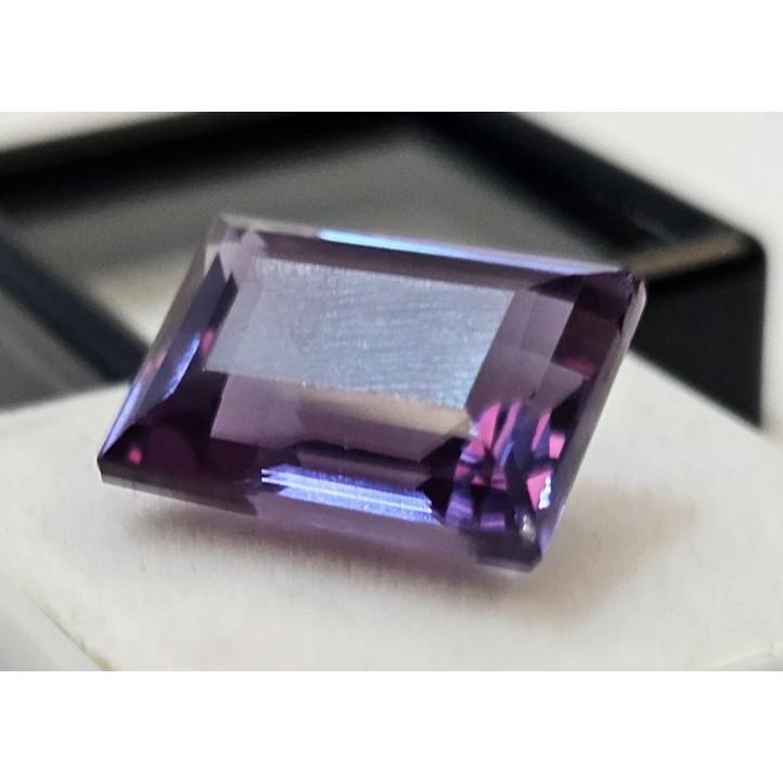 Natural Color Change Alexandrite Baguette Cut 14-15 Ct Stunning Loose Gemstone