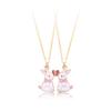 Fashionable Girlfriend Couple Necklace, Cute Cartoon Personality Pendant Suitable For Both Men And Women