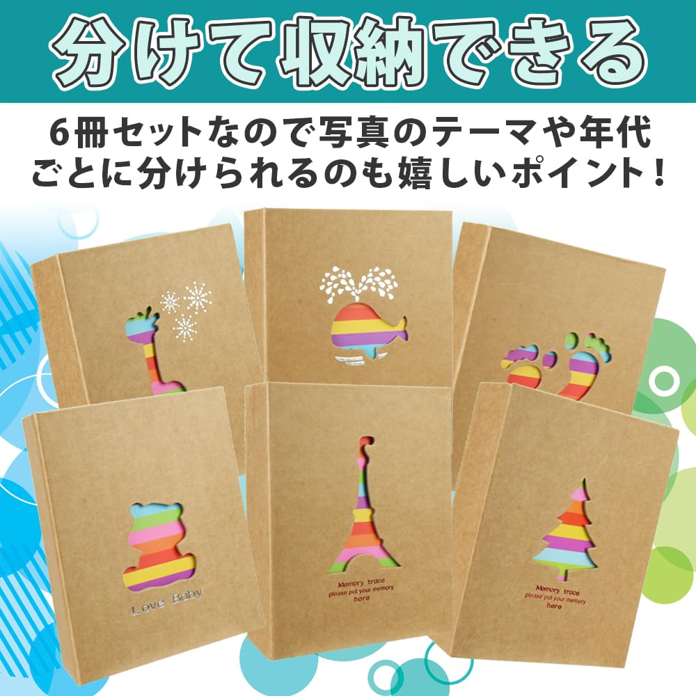 Набор Value Cosmo Kraft из для Большой Вмещает 200 Подходит для Альбомов по 4 страницы на страницу, 6, Воспоминания, Организация, Вместимость, Фотографии, Фотографии L-формата,