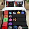 3D Игра B-blox Фрукты Комплекты постельного белья Изысканный набор постельных принадлежностей Пододеяльник Комплект одеяла Комплект постельного белья Роскошный подарок на день рождения