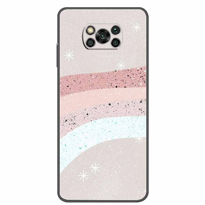 Чехол для Poco X3 Pro Крутой Силиконовый ТПУ Мягкий Печатный Чехол для Телефона Для Xiaomi Poco X3 NFC Чехол Funda Pocophone X3 Pro PocoX3 Pro Capa