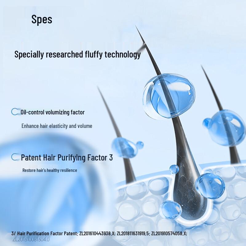 Spes Sea Salt Hyaluronic Acid Oil Control Hair Care Set