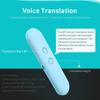 Портативный беспроводной интеллектуальный переводчик 40 языков Двусторонний мгновенный голосовой переводчик в реальном времени Приложение Bluetooth Многоязычный