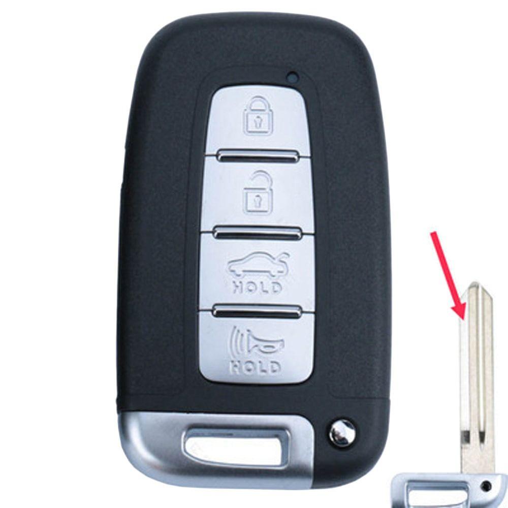 Корпус дистанционного ключа ABS для автомобиля с 3/4 кнопками для Hyundai IX35 для Kia K2 K5 Sportage Forte Car