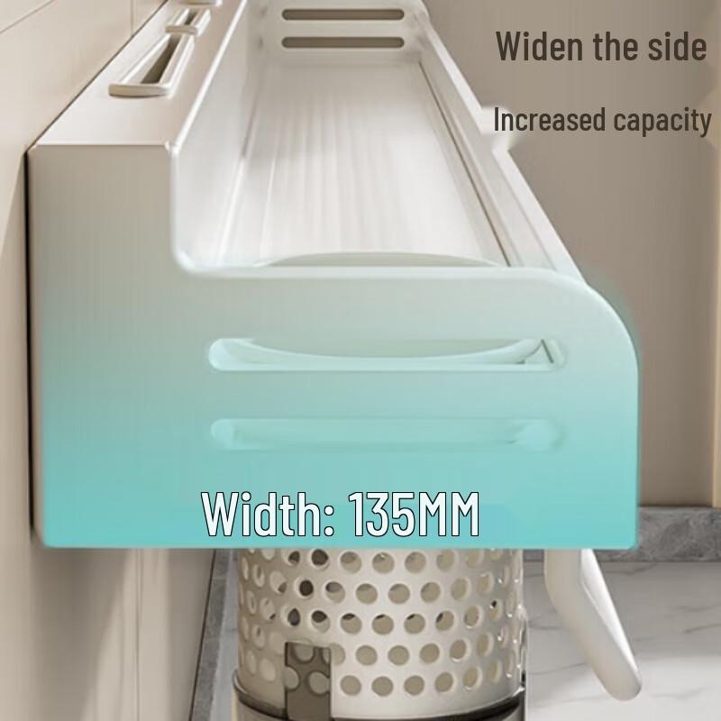 Stainless Steel Wall-Mounted Kitchen Organizer