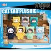 BANDAI Магическая битва Вторая серия «Рай для кошек» Коллекционная коробка Милый плюшевый кулон Аниме Периферия Подарок-сюрприз