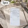 5 штук Пылезащитный чехол Сумка для хранения, Дорожный мешочек на кулиске, Сатиновые подарочные мешочки для упаковки