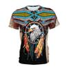 T-Shirt For Men Clothing Unisex Indian Style 3D Printed T Shirts Summer Tops Short Sleeve Fashion Casual Oversized Tees